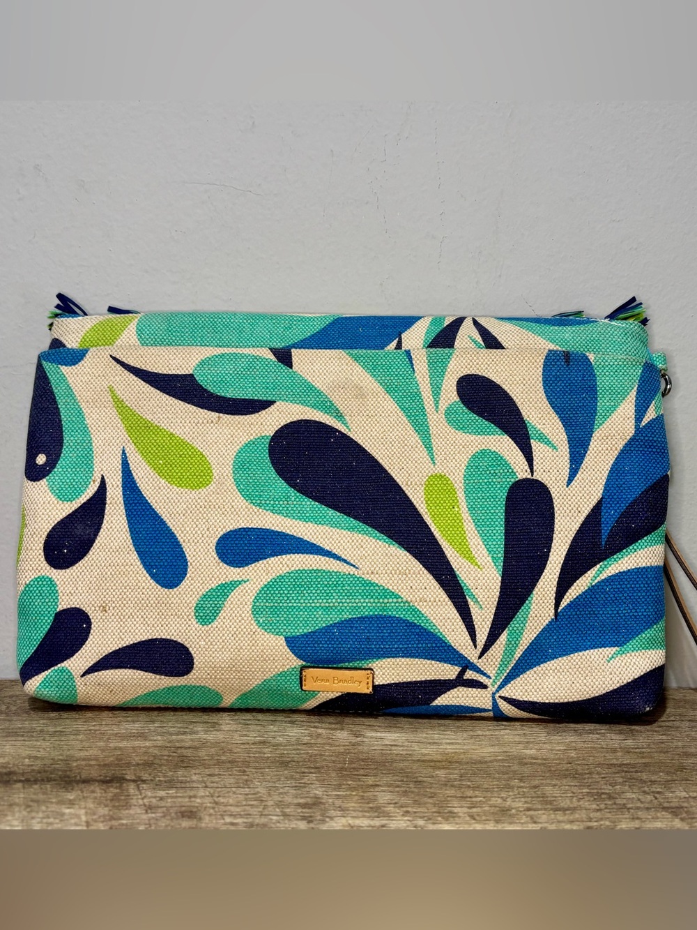 Vera Bradley Fringed Wristlet - Picture 10 of 11